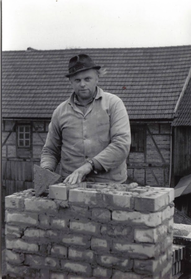 My grandfather was a bricklayer (ca. 1963)